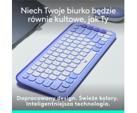 LOGITECH POP ICON Keys lilac 920-013074 - 1276196 - zdjęcie 7